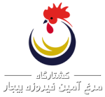 لوگوی کشتارگاه مرغ آمین فیروزه بیجار